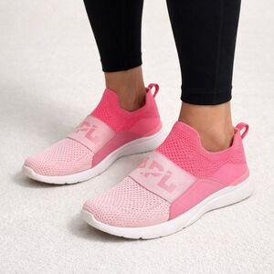 APL Women’s TechLoom Bliss Athletic Sneakers – Breast Cancer Awareness | Size 7